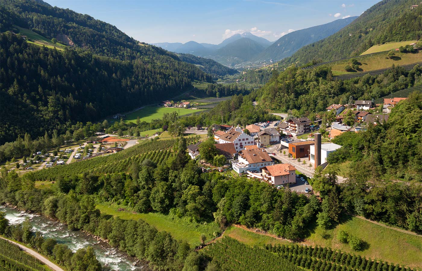 L'Hotel Alpenhof si trova a Saltusio, nella Val Passiria meridionale